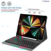 V Walk Trachpad Keyboard Case Black iPad 12.9inch