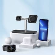 Duzzona 3 In 1 Charging Station Black