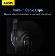Baseus C01 Universal Stick-on Magnetic Dashboard Car Holder With Cable Clip