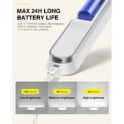 Baseus Led Wireless Magnetic Stepless Dimming Charging Desk Lamp Pro White