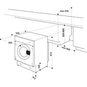 Whirlpool Built In Front Load Washer/Dryer 7/5 kg BIWDWG75148MEA