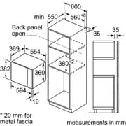 Siemens Built In Microwave BE555LMS0M