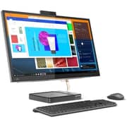 Lenovo IdeaCentre AIO 5 Desktop - 11th Gen Core i7 1.40GHz 16GB 1TB 4GB Win11Home 27inch QHD Storm Grey English/Arabic Keyboard F0G4004QAX