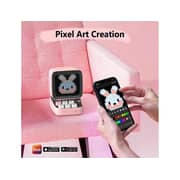 Divoom Ditoo Plus Led Bluetooth Speaker Pink