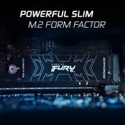 Kingston FURY Renegade Internal Solid State Drive PCIe 4.0 x4 NVMe 2TB Black SFYRD/2000G