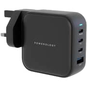 Powerology PWCUQC006-BK Back Pack Black