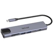 Porodo PD-4K71C-GY 7-in-1 USB-C Hub