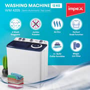 Impex Top Load Semi Automatic Washer 12 kg - WM 4205