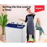 Impex Top Load Semi Automatic Washer 12 kg - WM 4205