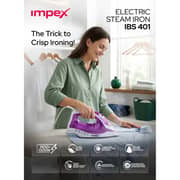 Impex Purple Steam Iron - IBS401