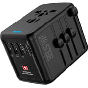 Swiss Military Universal Travel Adaptor Black