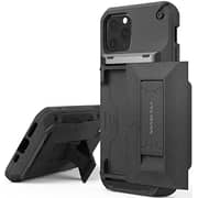 Vrs Design Damda Glide Hybrid Sandstone Designed For Iphone 11 Pro Case Cover Wallet [semi Automatic] Slider Credit Card Holder Slot [3-4 Cards] & Kickstand - Sand Stone