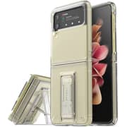 Vrs Design Quickstand Modern Designed For Samsung Galaxy Z Flip 3 5g Case Cover With Kickstand - Clear
