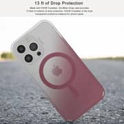 Gear4 D30 Milan Snap Designed For Iphone 13 Pro Case Cover Military Grade [4meters/13 Feet] Compatible With Magsafe - Rose