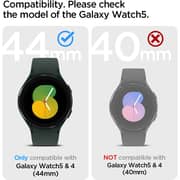 Spigen Ultra Hybrid Screen Protector Designed For Samsung Galaxy Watch 5 Case 44mm - Crystal Clear