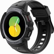 Spigen Rugged Armor Pro Designed For Samsung Galaxy Watch 5 Case With Band 44mm (2022) - Charcoal Gray