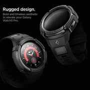 Spigen Rugged Armor Pro Galaxy Watch Pro Band With Case 45mm Black