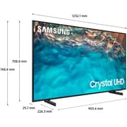 Samsung BU8100 Crystal UHD 4K Smart Television 55inch