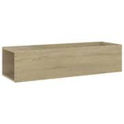 Vidaxl Tv Cabinet Sonoma Oak 100x24x32 Cm Engineered Wood