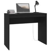 Vidaxl Desk Black 90x40x72 Cm Engineered Wood