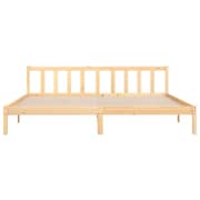 Vidaxl Bed Frame Solid Pinewood 180x200 Cm 6ft Super King Uk