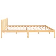 Vidaxl Bed Frame Solid Pinewood 180x200 Cm 6ft Super King Uk