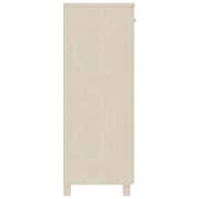 vidaXL Shoe Cabinet HAMAR Honey Brown 85x40x108 cm Solid Wood Pine