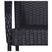 vidaXL Stackable Outdoor Chairs 2pcs