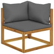 Vidaxl 5 Piece Garden Lounge Set With Cushions Solid Acacia Wood
