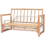 Vidaxl 4 Piece Garden Lounge Set With Cushions Bamboo