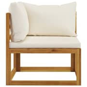 Vidaxl 5 Piece Garden Lounge Set With Cushions Solid Acacia Wood