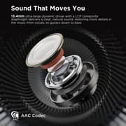 1MORE ES303 ComfoBuds 2 Powerful 13.4mm Ultra-large Dynamic Driver Anti-interference Bluetooth 5.2 Black