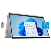 HP ENVY x360 (2022) Laptop - 12th Gen / Intel Core i7-1255U / 15.6inch FHD Touch / 512GB SSD / 16GB RAM / Windows 11 Home / English Keyboard / Silver / International Version - [15-EW0023DX]