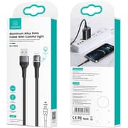 Usams Lightning Cable 1.2m Black