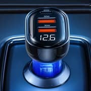 Usams BXLACCTC01 Car Charger Kit Transparent