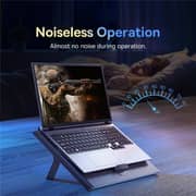 Baseus Thermo Cool Heat-dissipating Adjustable Laptop Stand Hollow-carved Cooling Fan