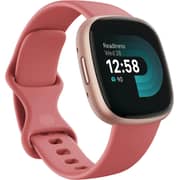 Fitbit FB523RGRW Versa 4 Smart Watch Pink Sand/Copper Rose Aluminium