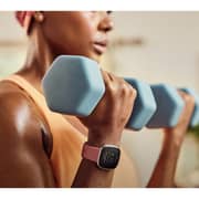 Fitbit FB523RGRW Versa 4 Smart Watch Pink Sand/Copper Rose Aluminium