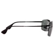 Ray Polo Sunglasses Tr163 C01 Size 60 Black Rectanguler Polarized Unisex