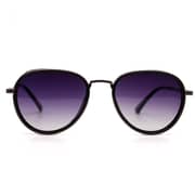 Raypolo Sunglass S31611 C56 Size 57 Pilot Black Polarized Unisex