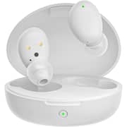 QCY T16 True Wireless Earbuds With 4 Microphone & Cvc8.0 Noise Cancelling In-ear Headphone Touch Control Ultra-low Latency Headset Bluetooth 5.2 Type-c Fast Charge - White