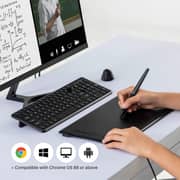 Huion Graphic Drawing Tablet H610X 6.25inch 8 Programmable Press Keys Battery-free Stylus Tablet With Pen Support Android Windows Mac Chrome