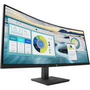HP P34HC G4 34inch WQHD Curved Screen Edge LED LCD Monitor - Vertical Alignment - 3440 x 1440 - 250 Nit - 100 Hz RR - HDMI - Display Port