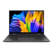 Asus Zen Book Flip UP5401EA-KN701R Touchscreen Laptop Core i7-1165G7 2.80GHz 16GB 1TB SSD Intel Iris Xe Graphics Win10 Pro 14inch OLED Pine Gray English Keyboard- International Version