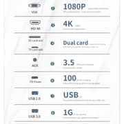 V Walk VW-CCEXE14 11-in-1 USB-C Hub Grey