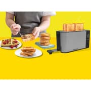 Nutricook - Digital 4-slice Toaster W/ Led Display - Black