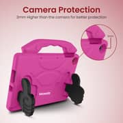 Moxedo Shockproof Protective Case Cover Lightweight Convertible Handle Kickstand For Kids Compatible For Huawei Matepad T10 9.7 / T10s 10.1 (pink)
