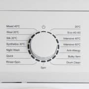 Afra Front Load Washing Machine 8 kg AF-8140WMWT