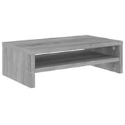 vidaXL Monitor Stand Grey Sonoma 42x24x13 cm Engineered Wood