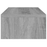 vidaXL Monitor Stand Grey Sonoma 42x24x13 cm Engineered Wood